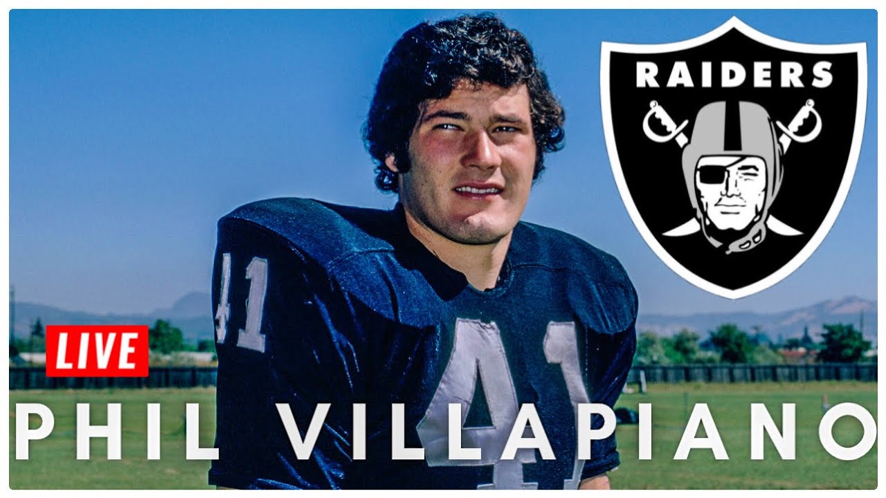 #raiders | Phil Villapiano Live 🏴‍☠️ | Legend |