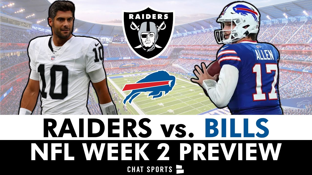 Raiders Vs. Bills Preview: Las Vegas Raiders Keys To Victory Over Buffalo | Nfl Week 2