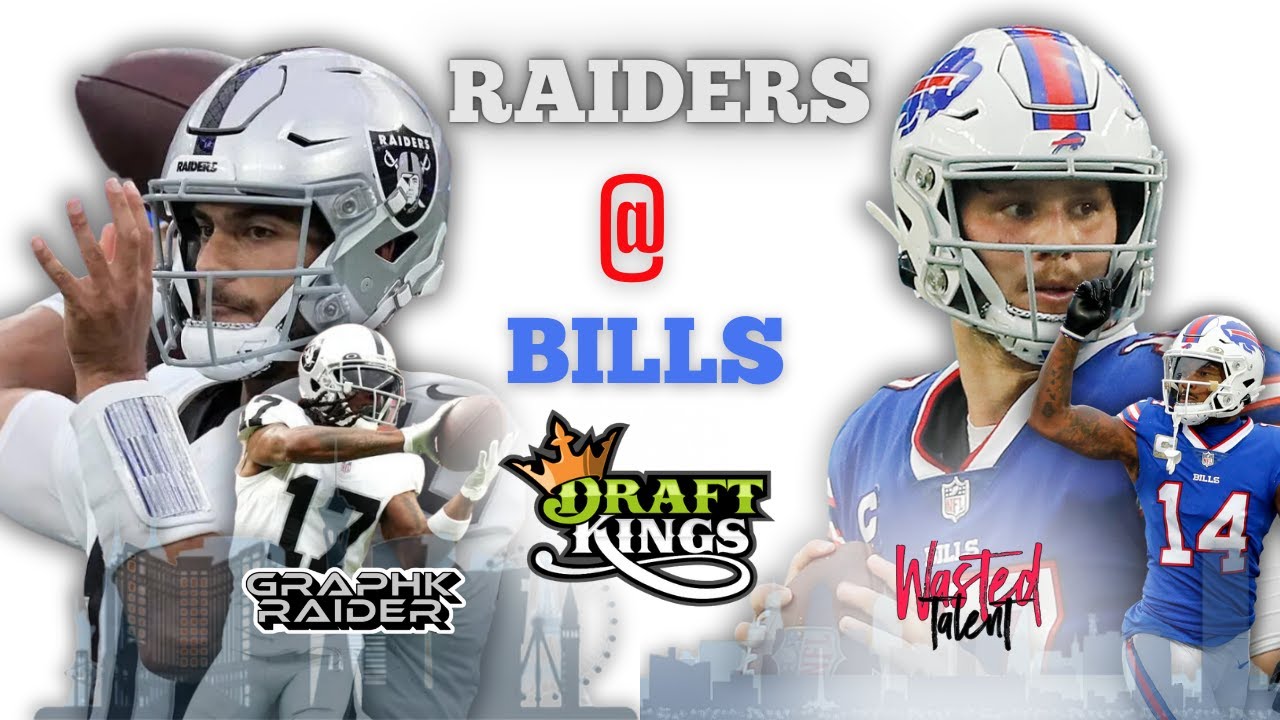 #raiders Vs. #bills : Week 2 Game Breakdown Game And Betting Draft Kings Advice | 🏴‍☠️