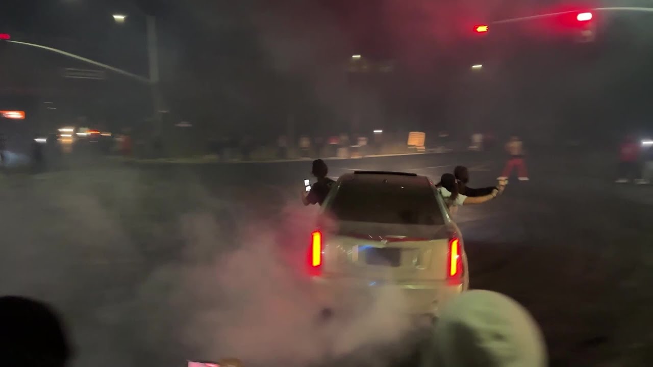 Raw video: Vallejo sideshow goes on and on 2 Raw Video: Vallejo Sideshow Goes On And On