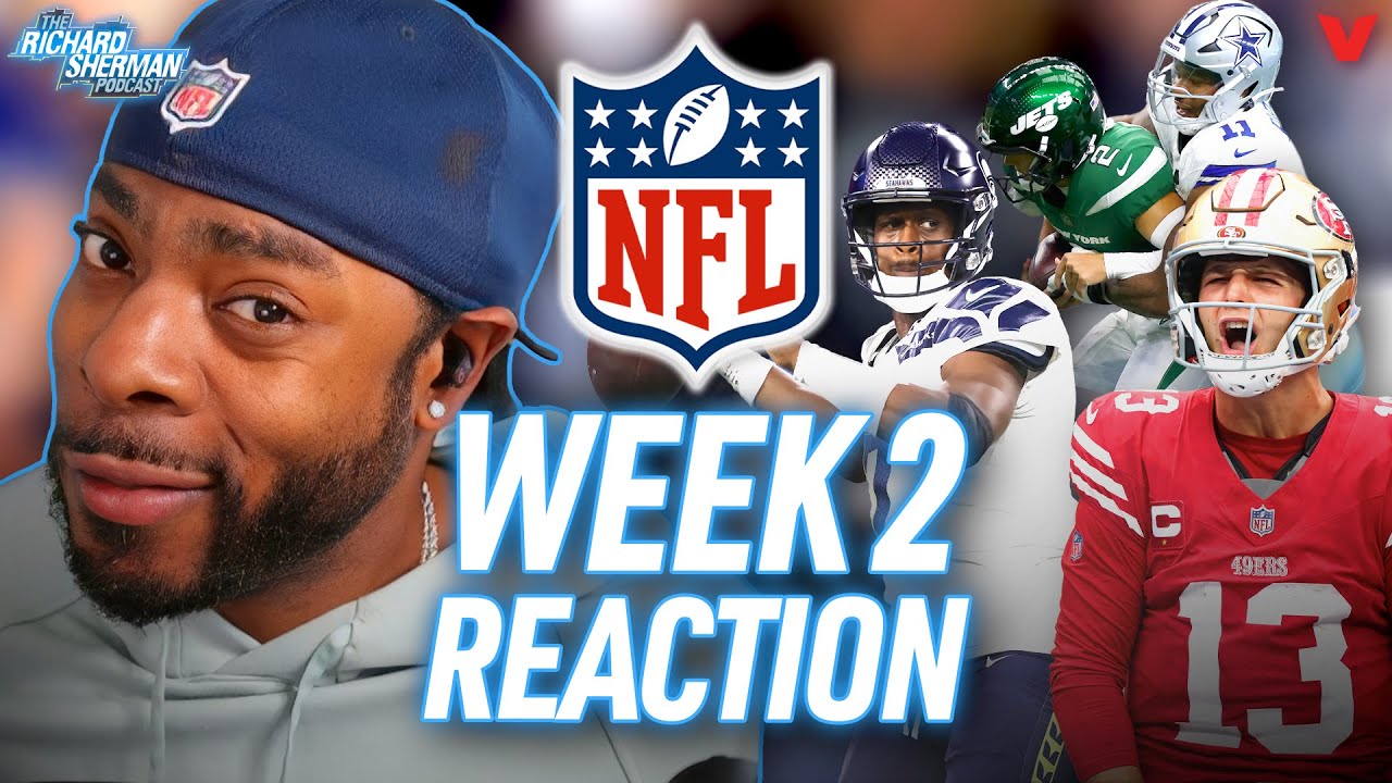 Reaction To 49ers Rams, Seahawks Lions, Jets Cowboys, Commanders Broncos | Richard Sherman Nfl