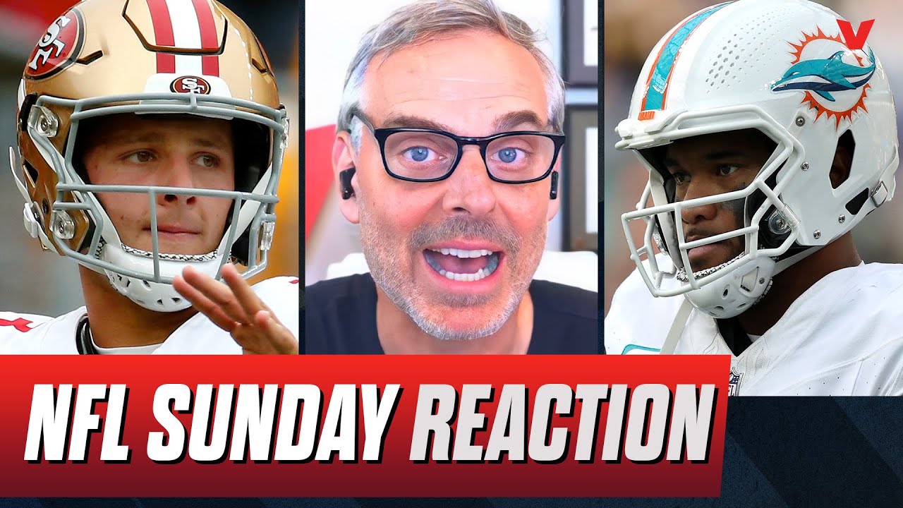 Reaction to Dolphins-Chargers, 49ers-Steelers, Packers-Bears, Raiders-Broncos | Colin Cowherd NFL 2 Reaction To Dolphins Chargers, 49ers Steelers, Packers Bears, Raiders Broncos | Colin Cowherd Nfl