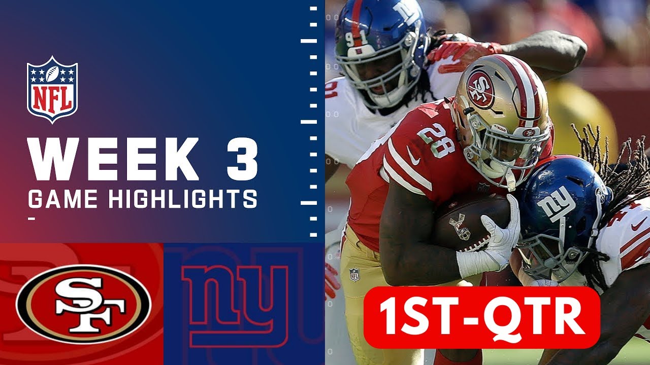San Francisco 49ers Vs. New York Giants Highlights 1st Qtr Hd | Nfl Week 3 – September 21, 2023