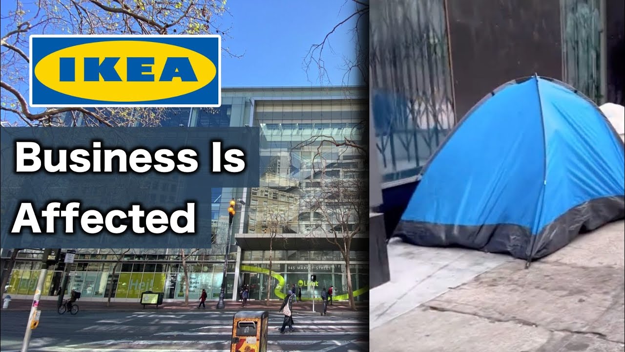 San Francisco’s Ikea Store Already Have Homeless Encampments