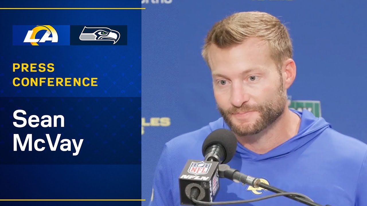 Sean Mcvay Addresses The Media Following Week 1 Win In Seattle