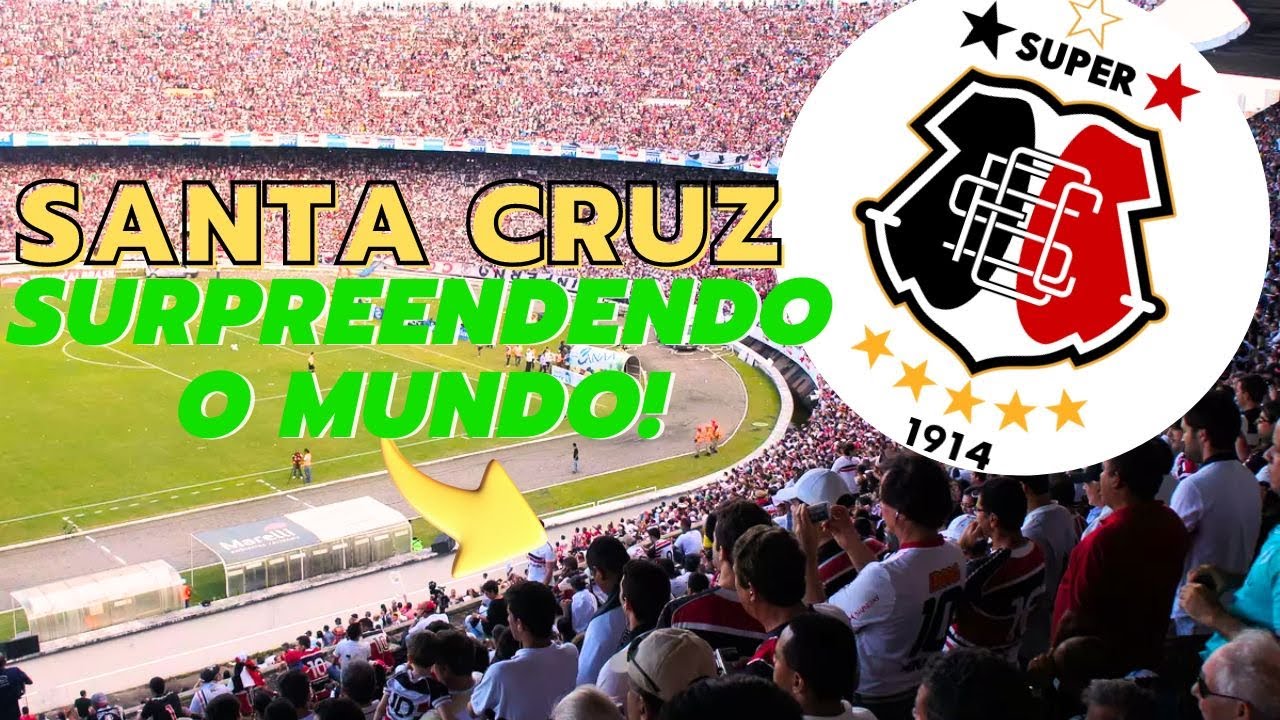 ⚫⚪🔴👀👉série D: O Santa Cruz Mostra Que é Mais Que Um Time, É Uma Paixão!