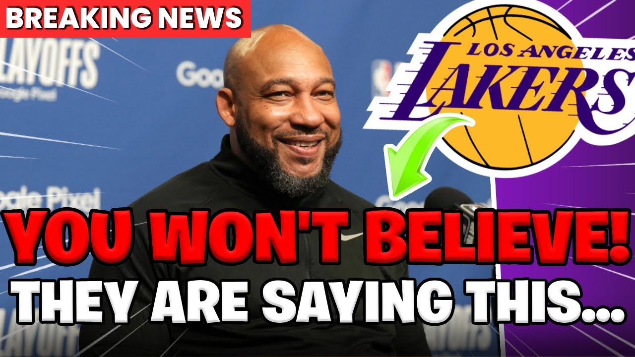 💥 Shocking! The Lakers Are Saying This! Los Angeles Lakers News Today