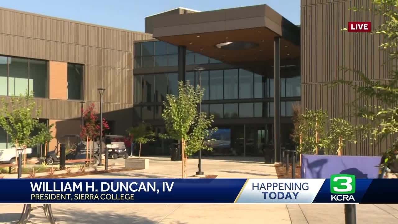 Sierra College Hosts Grand Opening For New Building