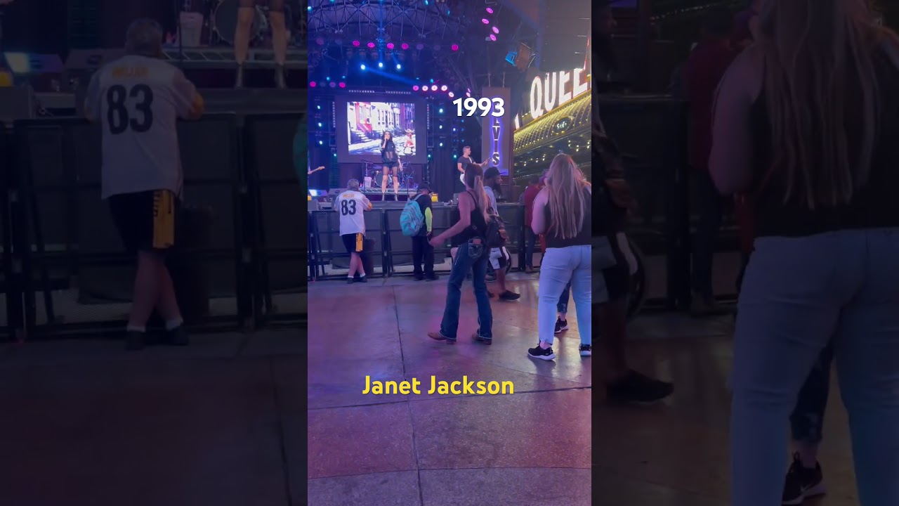 Smooth Jams On Fremont Street. Las Vegas After The Raiders Game.