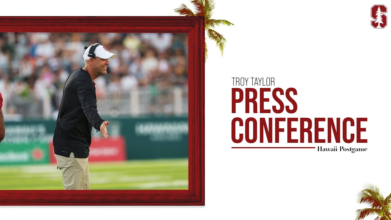 Stanford Football: Hawaii Postgame Press Conference