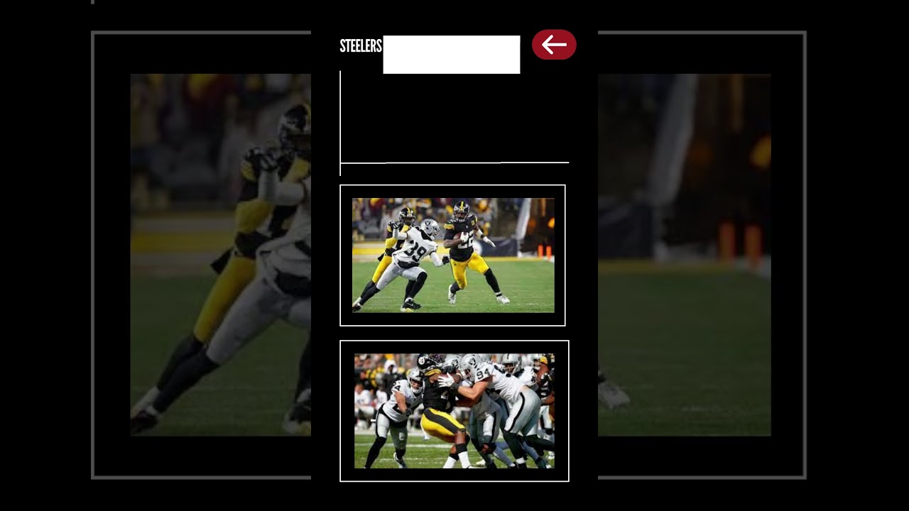 Steelers Beat Raiders In Las Vegas #shots #steelers