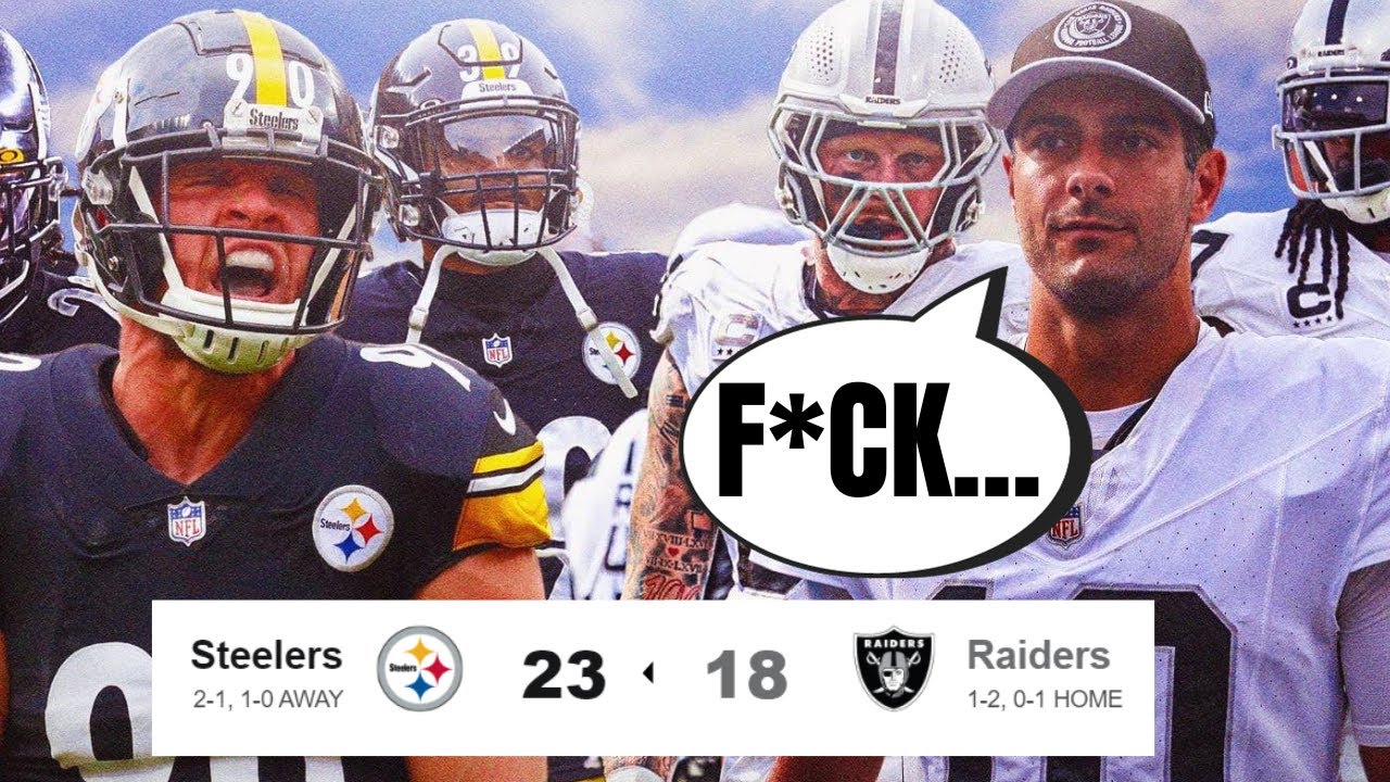 Steelers SPOIL Jimmy Garoppolo's Home Opener, Beat The Raiders In Las Vegas 1 Steelers Spoil Jimmy Garoppolo’s Home Opener, Beat The Raiders In Las Vegas
