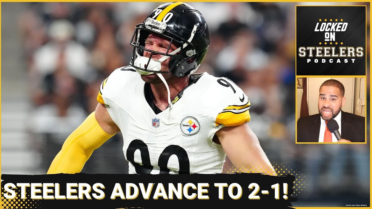 Steelers Win 23 18 Vs Raiders W/balanced Offense, Turnover Led Defense | 2 1, 1st Place In Afc North