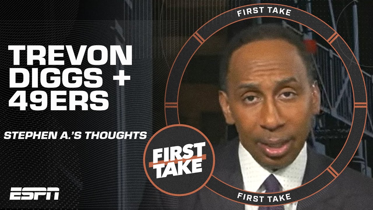 Stephen A. On Trevon Diggs’ Acl Injury & The 49ers Being The Team To Beat In The Nfc | First Take