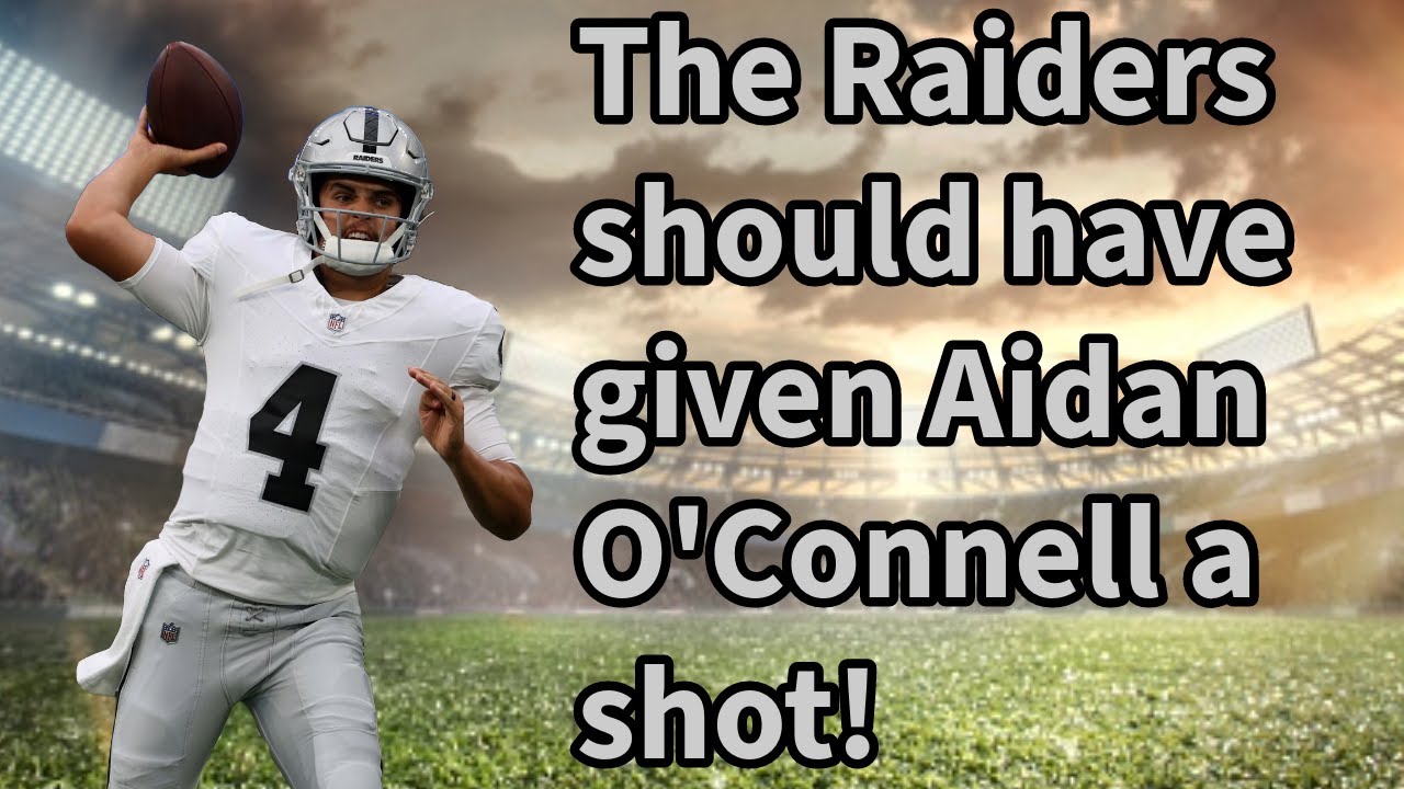 Tale Of The Tape: The Raiders Should Have Given Aidan O’connell A Shot