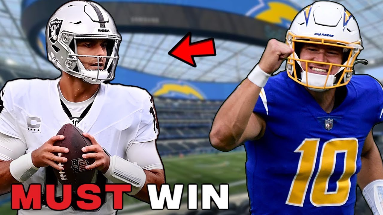 The Las Vegas Raiders Must Beat The Los Angeles Chargers…