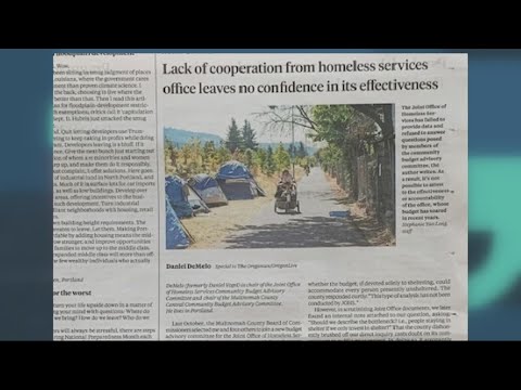 The Story Viewers Respond To Multnomah County’s Alleged Lack Of Transparency Over Homelessness Funds