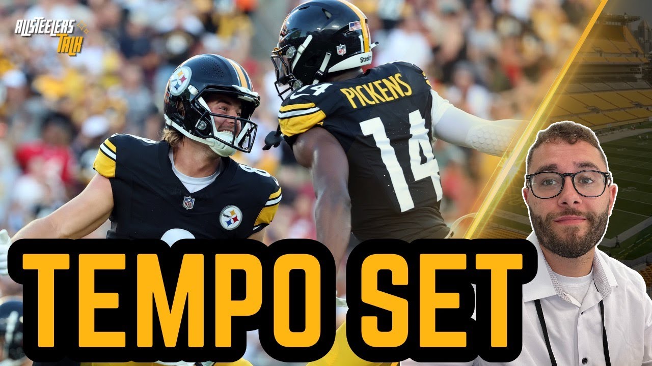 The Walk Over: Steelers Set The Tempo Vs 49ers