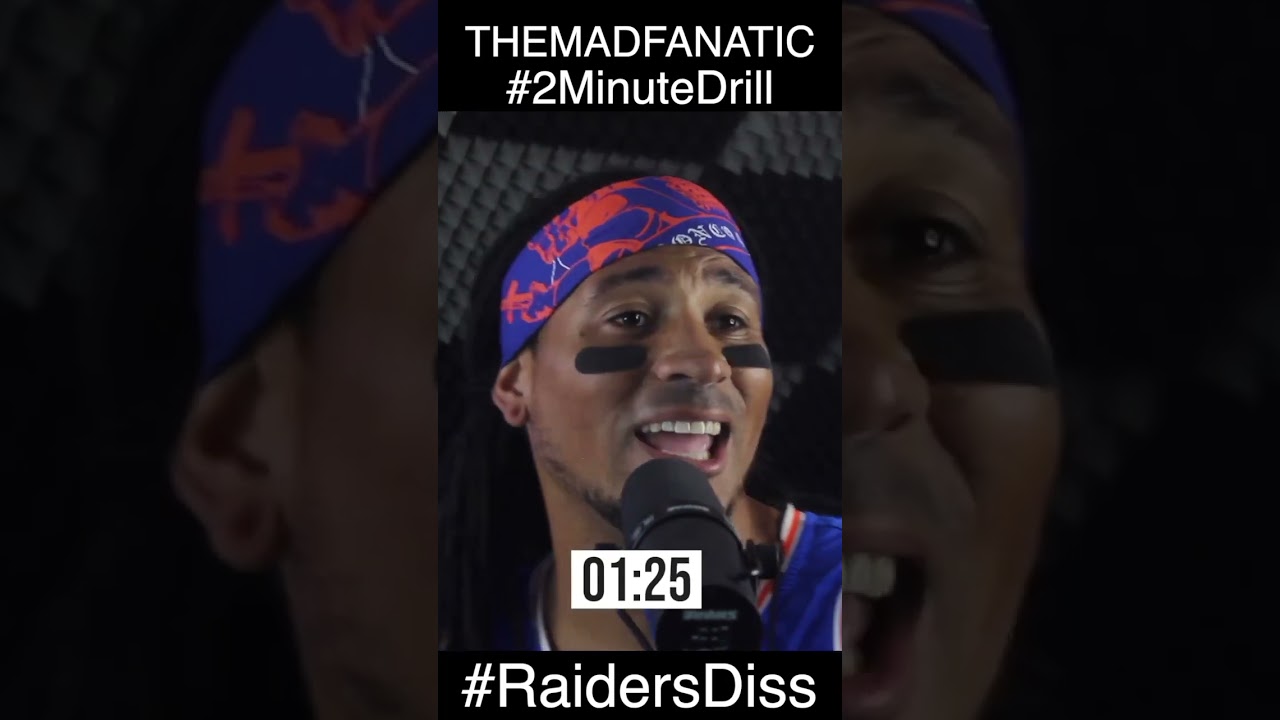TheMadfanatic Las Vegas Raiders Diss 2 Minute Drill 1 Themadfanatic Las Vegas Raiders Diss 2 Minute Drill