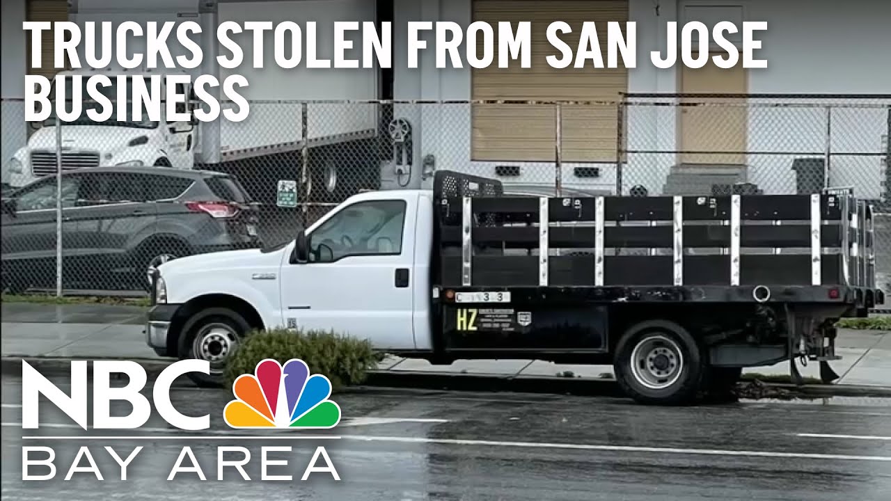 Trucks stolen from small business in San Jose 2 Trucks Stolen From Small Business In San Jose