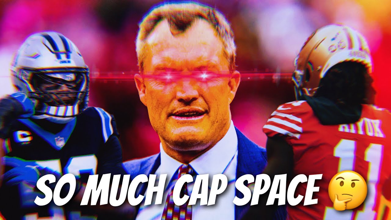 What Should 49ers Do With All This Cap Space 🤑 Pay Aiyuk? Trade For Brian Burns? Trade For Ot? 🤔