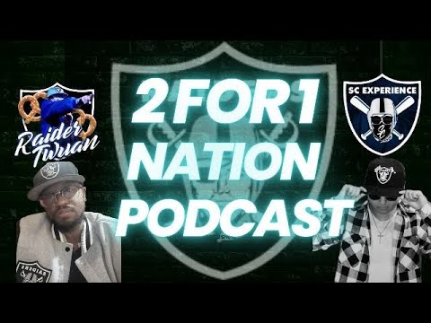 2 For 1 Nation Podcast | Las Vegas Raiders Vs Chicago Bears Preview | 2023 Nfl Week 7