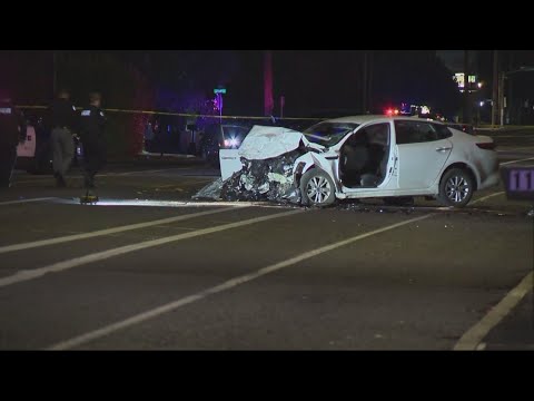2 Police Officers, 2 Suspects Injured In Crash In Southeast Portland