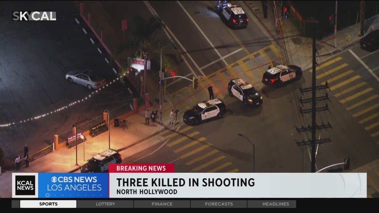 3 People Killed In North Hollywood Shooting