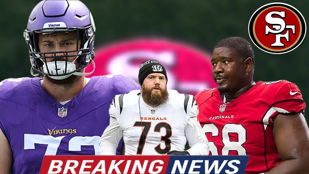 🏈🔥3 Simple Trades 49ers Could Make To Fix Right Side Of Offensive Line!