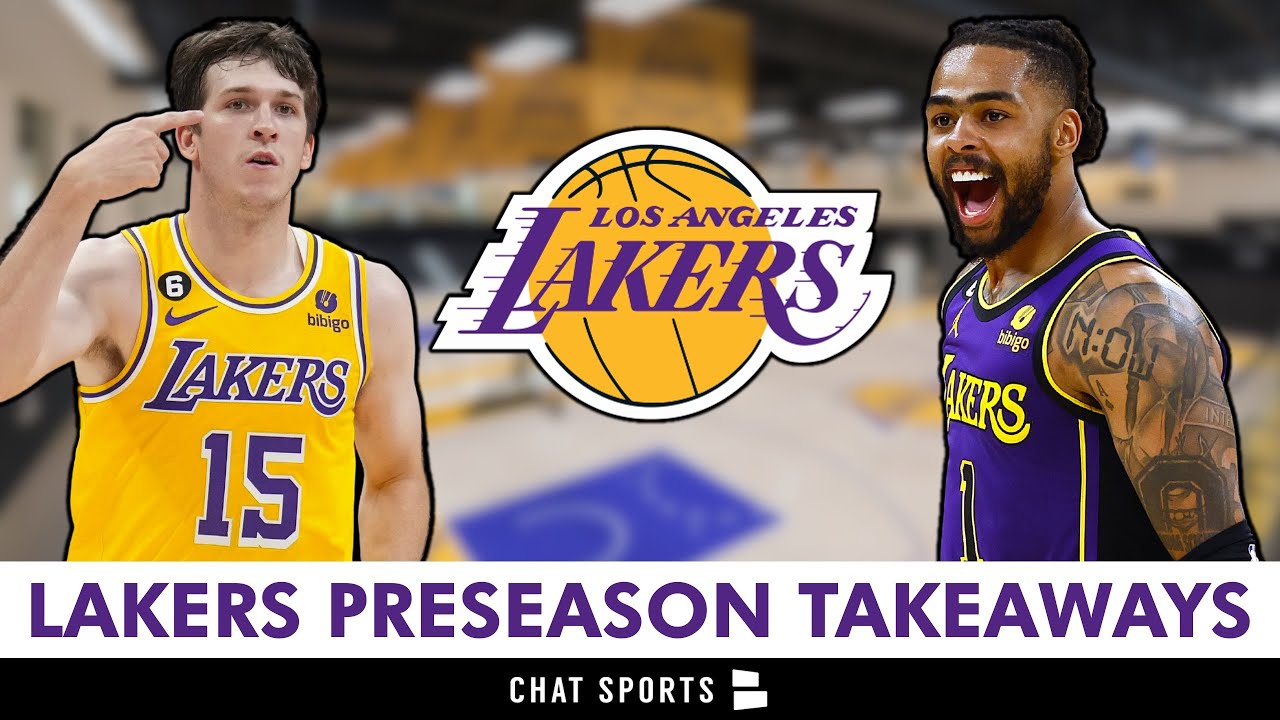 5 Takeaways From The Los Angeles Lakers’ Two Preseason Games Ft. D’angelo Russell, Austin Reaves