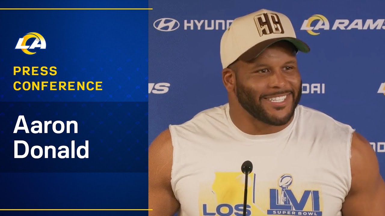 Aaron Donald & Rams Coordinators Address The Media Ahead Of Sunday’s Game Vs. The Steelers
