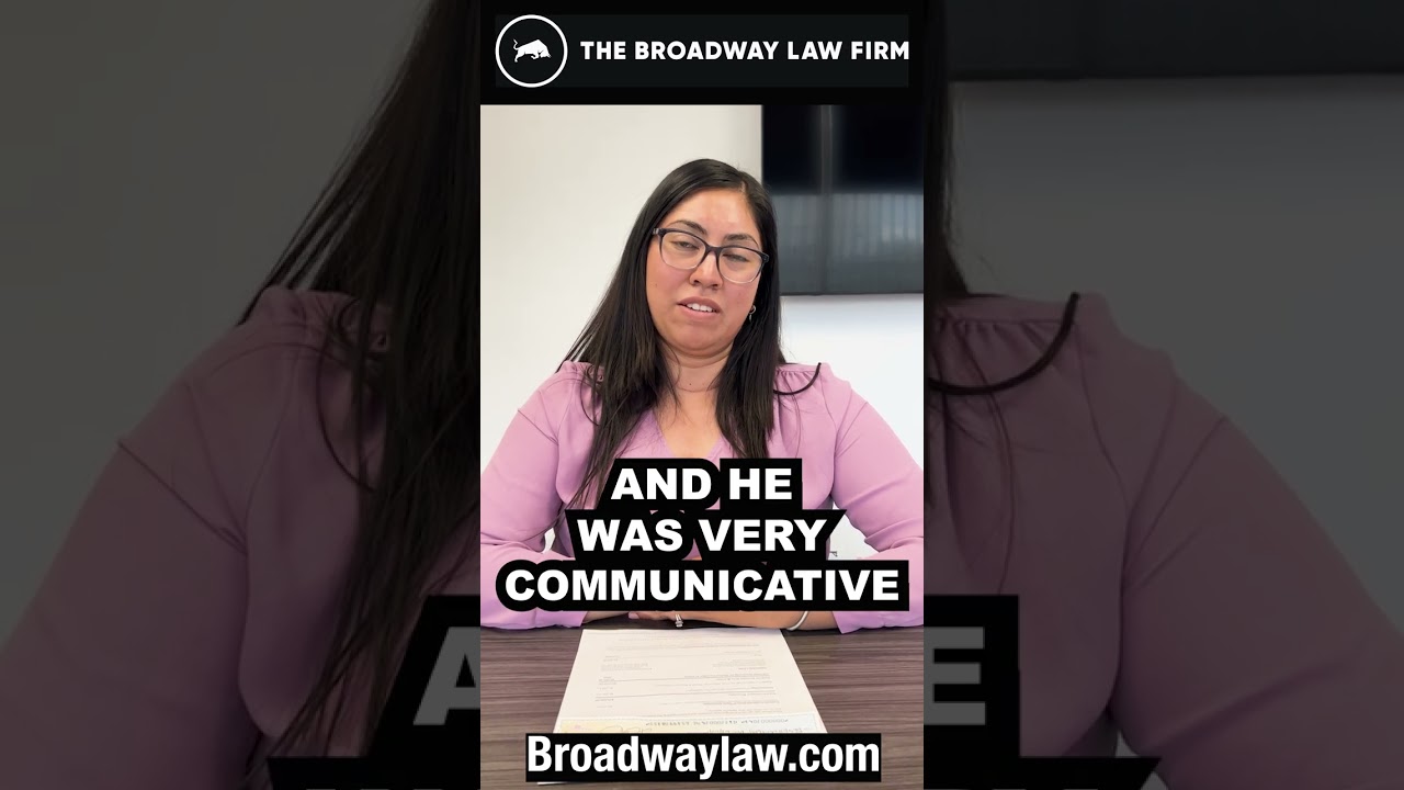 Accident Lawyer In Los Angeles | Jocelyn Rivera Testimonial | Broadway Law Firm