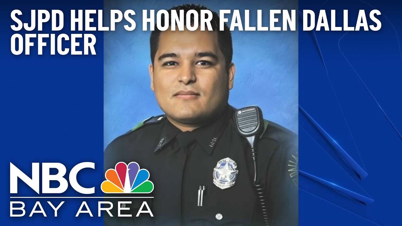 Ahead of 49ers-Cowboys, San Jose police to pay tribute to fallen Dallas officer 2 Ahead Of 49ers Cowboys, San Jose Police To Pay Tribute To Fallen Dallas Officer