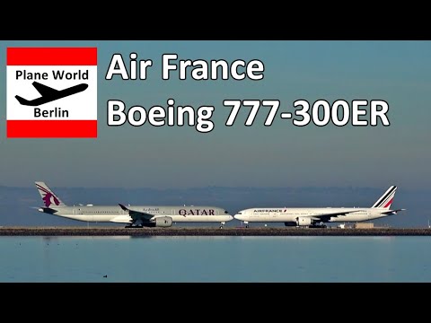 Air France Boeing 777-300ER *F-GSQV* takeoff from San Francisco Airport 2 Air France Boeing 777 300er *f Gsqv* Takeoff From San Francisco Airport
