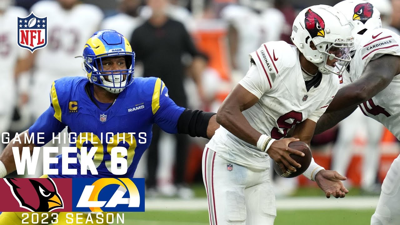 Arizona Cardinals Vs Los Angeles Rams | 2023 Game Highlights