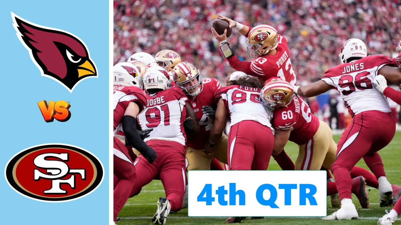 Arizona Cardinals Vs. San Francisco 49ers Full Highlights 4th Qtr | Nfl Week 4, 2023