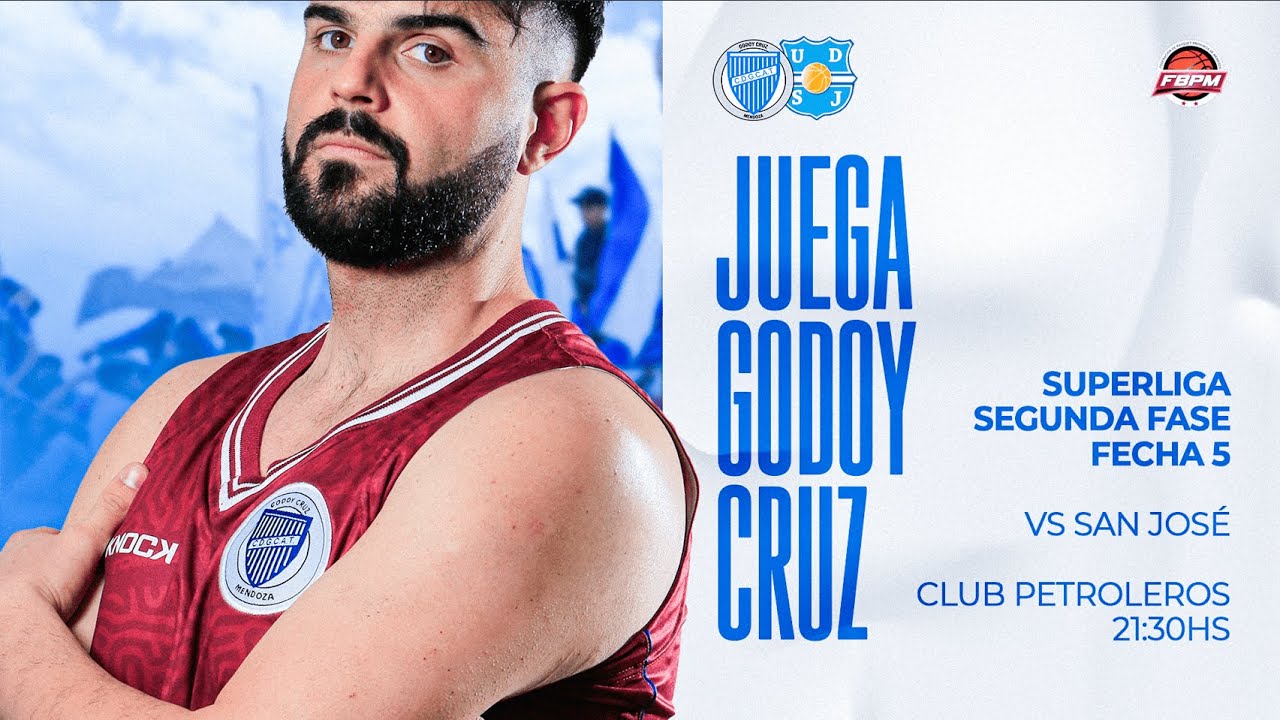Básquet: Superliga – Zona Campeonato – Fecha 5: Godoy Cruz Vs San José
