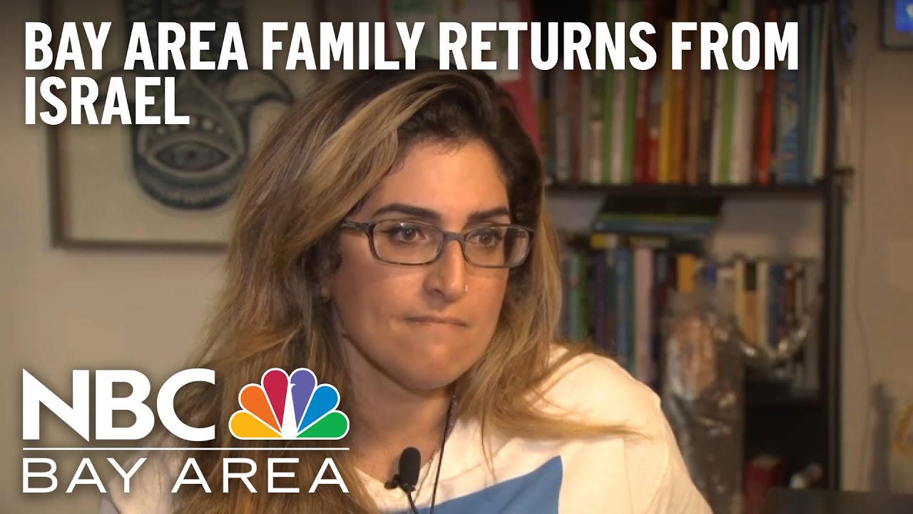 Bay Area Family That Escaped Israel Worries About Loved Ones Still There