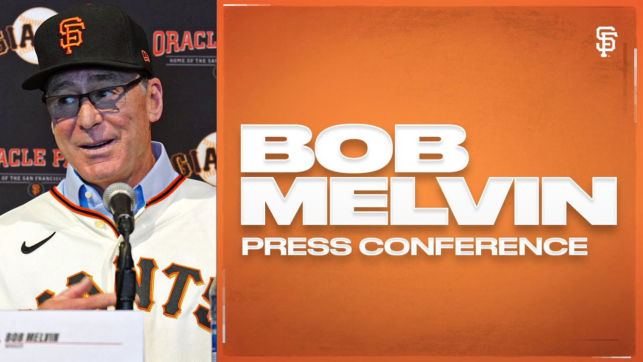 Bob Melvin Introductory Press Conference | New San Francisco Giants Manager Speaks To Media