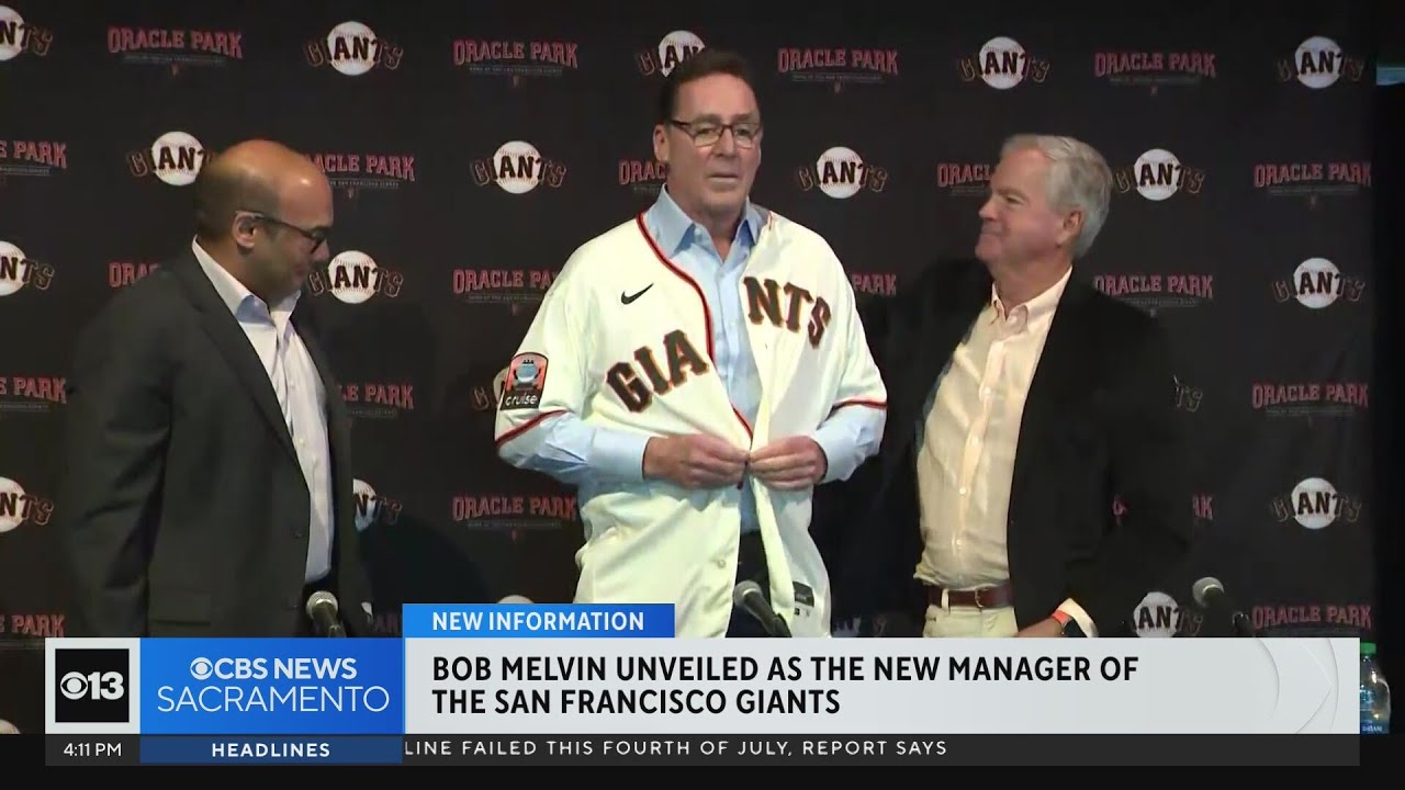 Bob Melvin Unveiled As The New Manager Of The San Francisco Giants