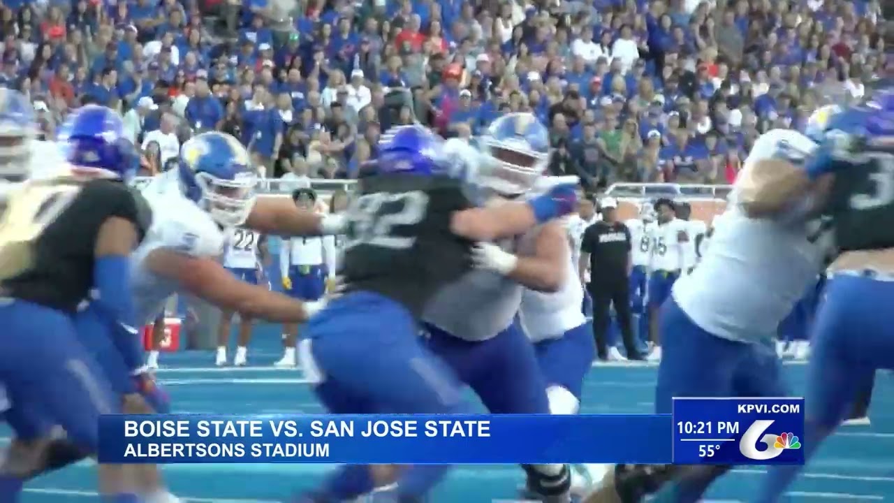Boise State Football Rallies To Defeat San Jose State, 35 27