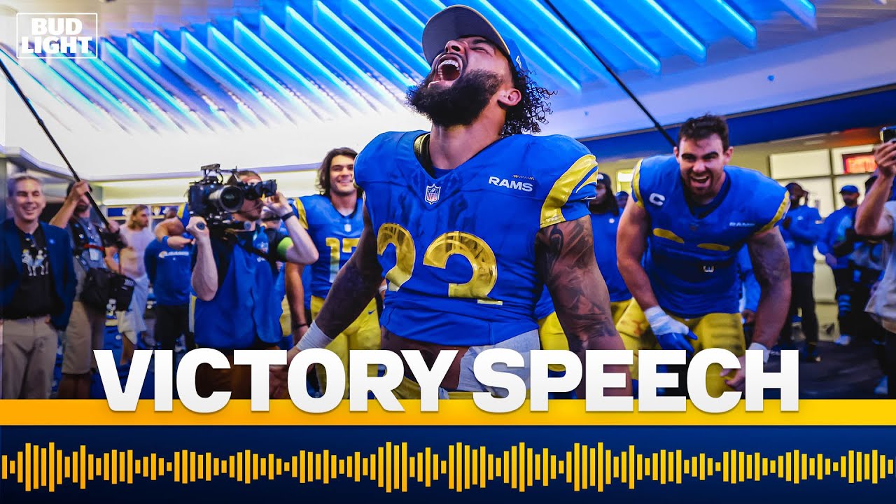“booom!” Kyren Williams, The Ol & Christian Rozeboom Get Game Balls After Rams Victory Vs. Cardinals