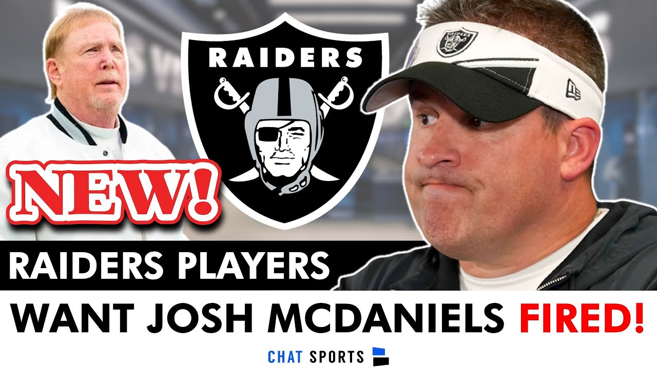 Breaking: Multiple Raiders Players Want Mark Davis To Fire Josh Mcdaniels After Bears Game
