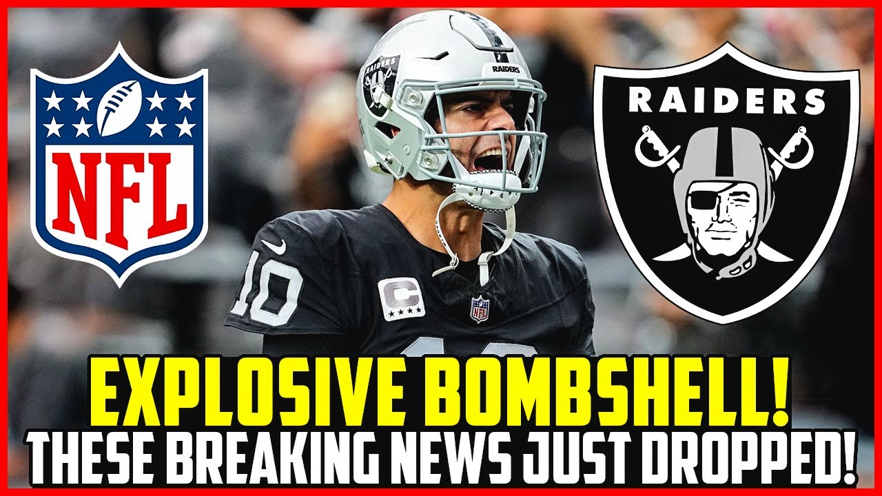 🏈💣breaking News! Urgent! Confirmed Now! Raiders News Nfl! Raiders News Today! Nfl Football