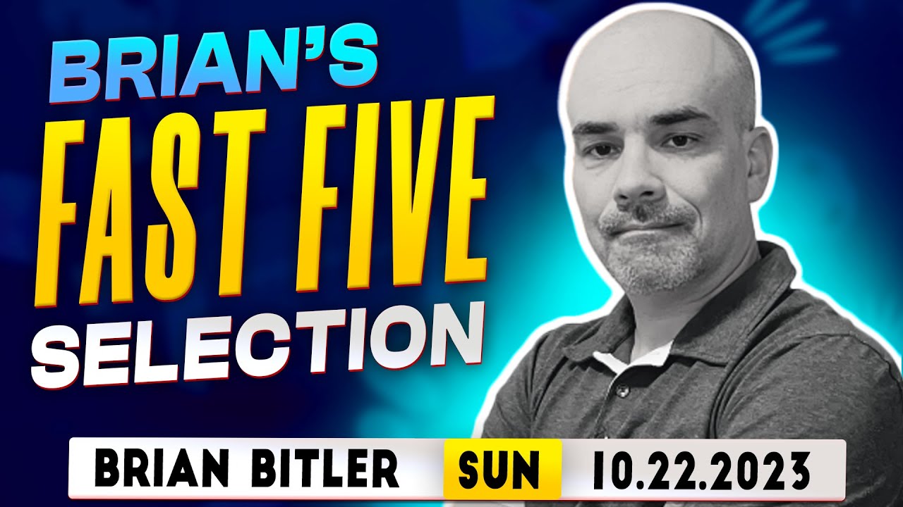 Brian’s Nfl Fast 5 Picks For 10/22/23 | Bears Vs. Raiders & Browns Vs. Colts Expert Predictions