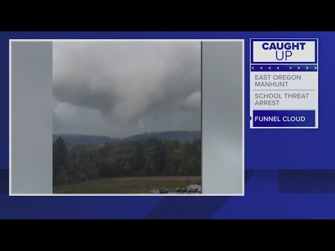 Brief Tornado Spotted Near La Center, Washington