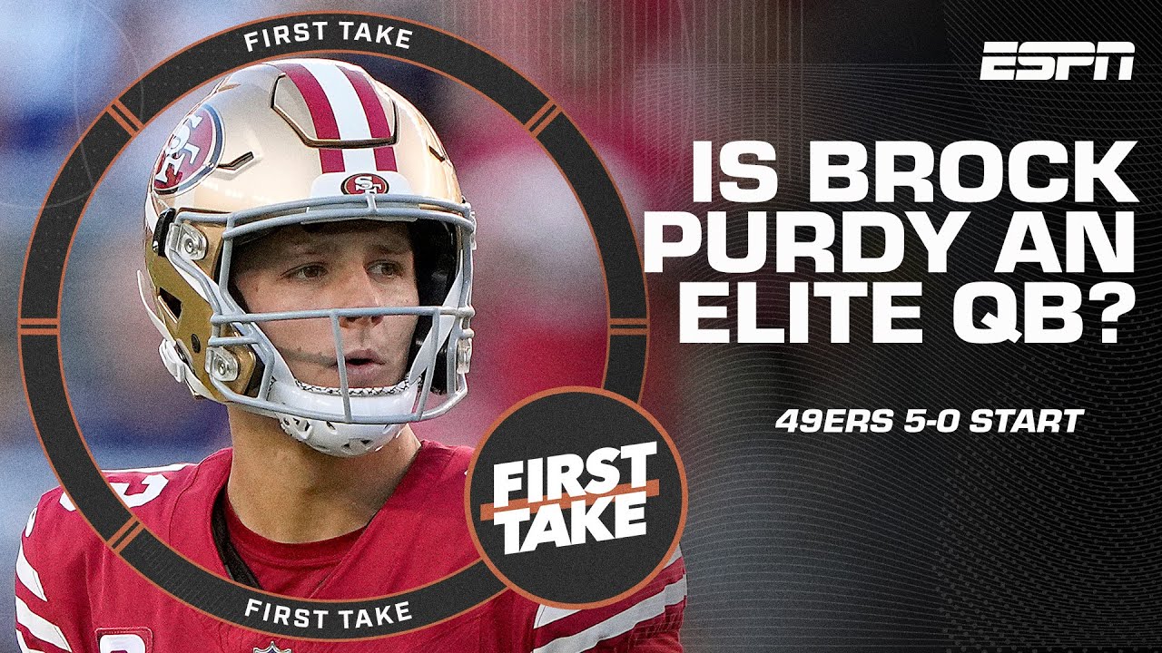 Brock Purdy Is Not Elite, He’s A Product Of The 49ers’ System! 😯 – Shannon Sharpe | First Take