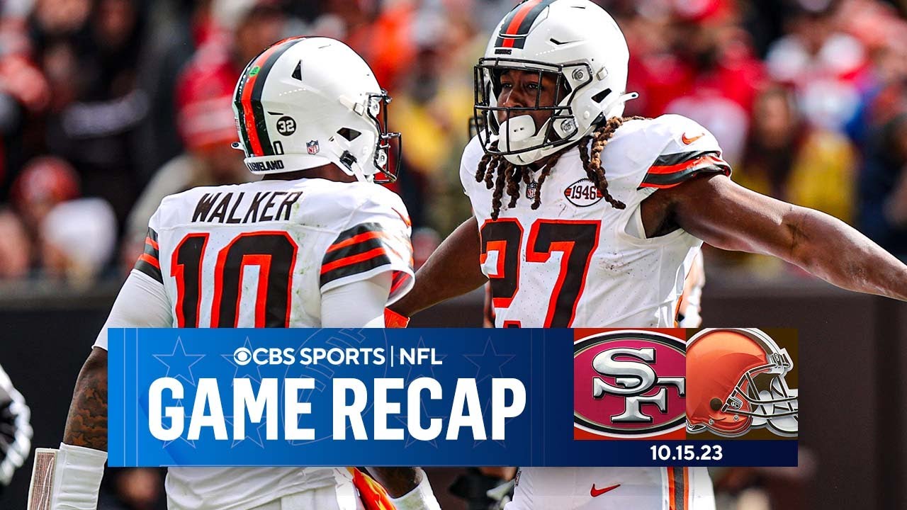 Browns hand 49ers FIRST LOSS of season after a miss field goal I Game Recap I CBS Sports 2 Browns Hand 49ers First Loss Of Season After A Miss Field Goal I Game Recap I Cbs Sports