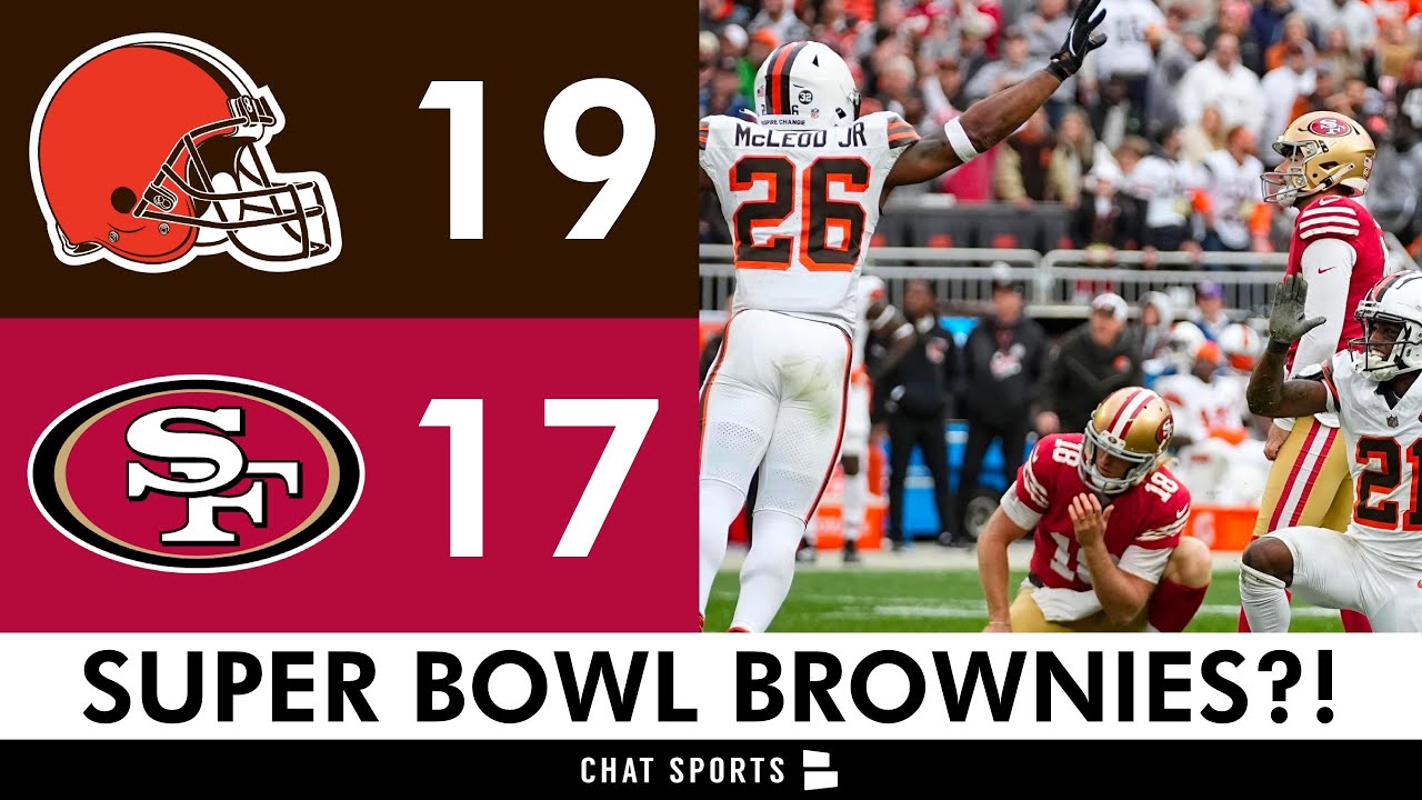 Browns Incredible Win Vs. 49ers: Instant Reaction & News On Pj Walker, Kevin Stefanski & Highlights