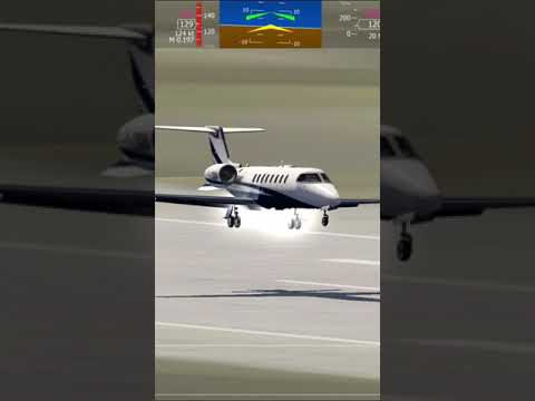 Butter Landing At San Francisco International Airport. Learget 45